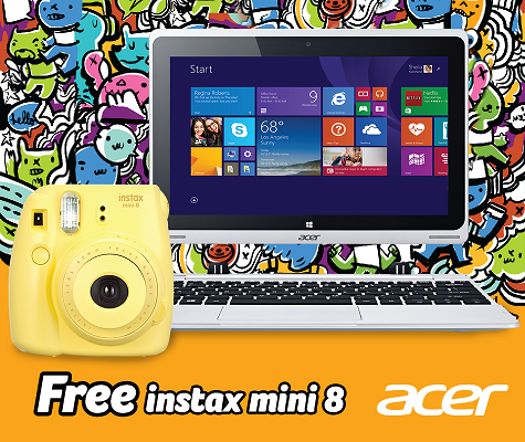 Acer free instax promo