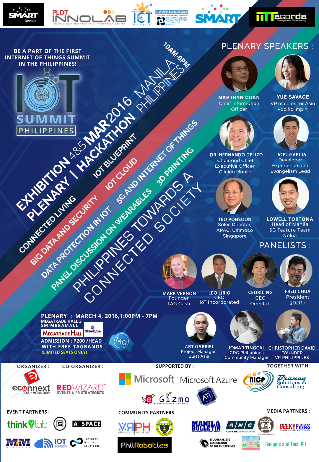IoT Summit Philippines 2016 poster1