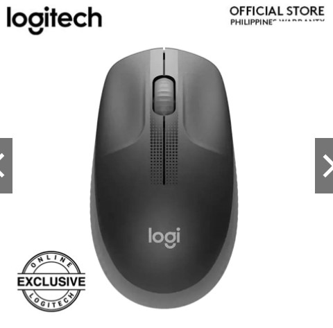 logitech ambidextrous mouse