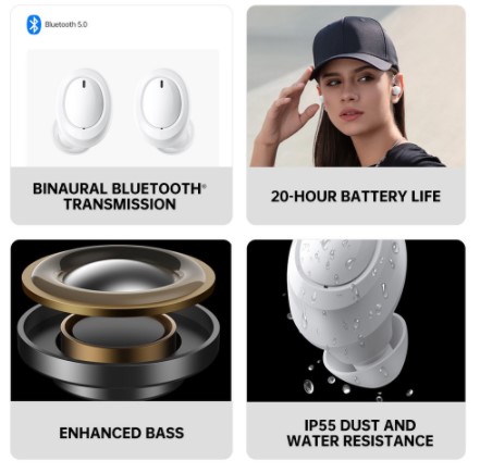 OPPO Enco W11 Bluetooth Headset 
