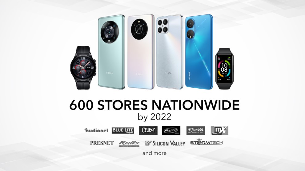 Honor available in 600 stores nationwide