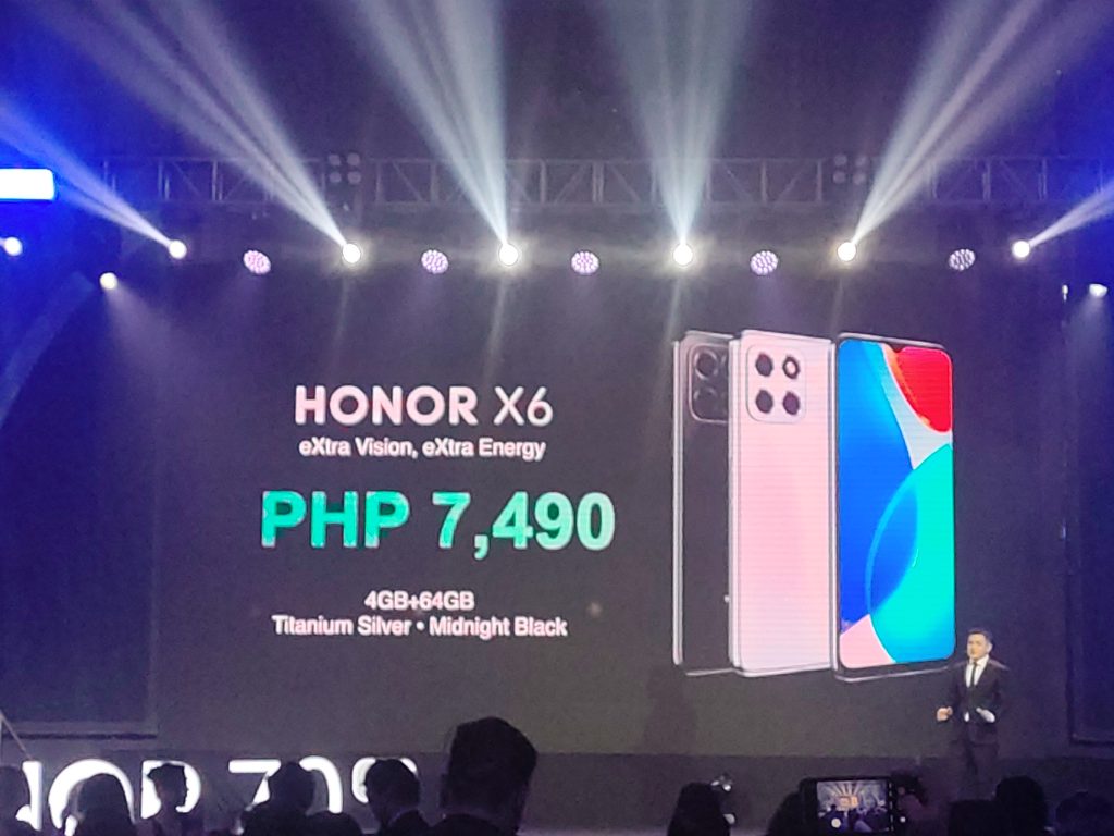 HONOR X6 price Philippines